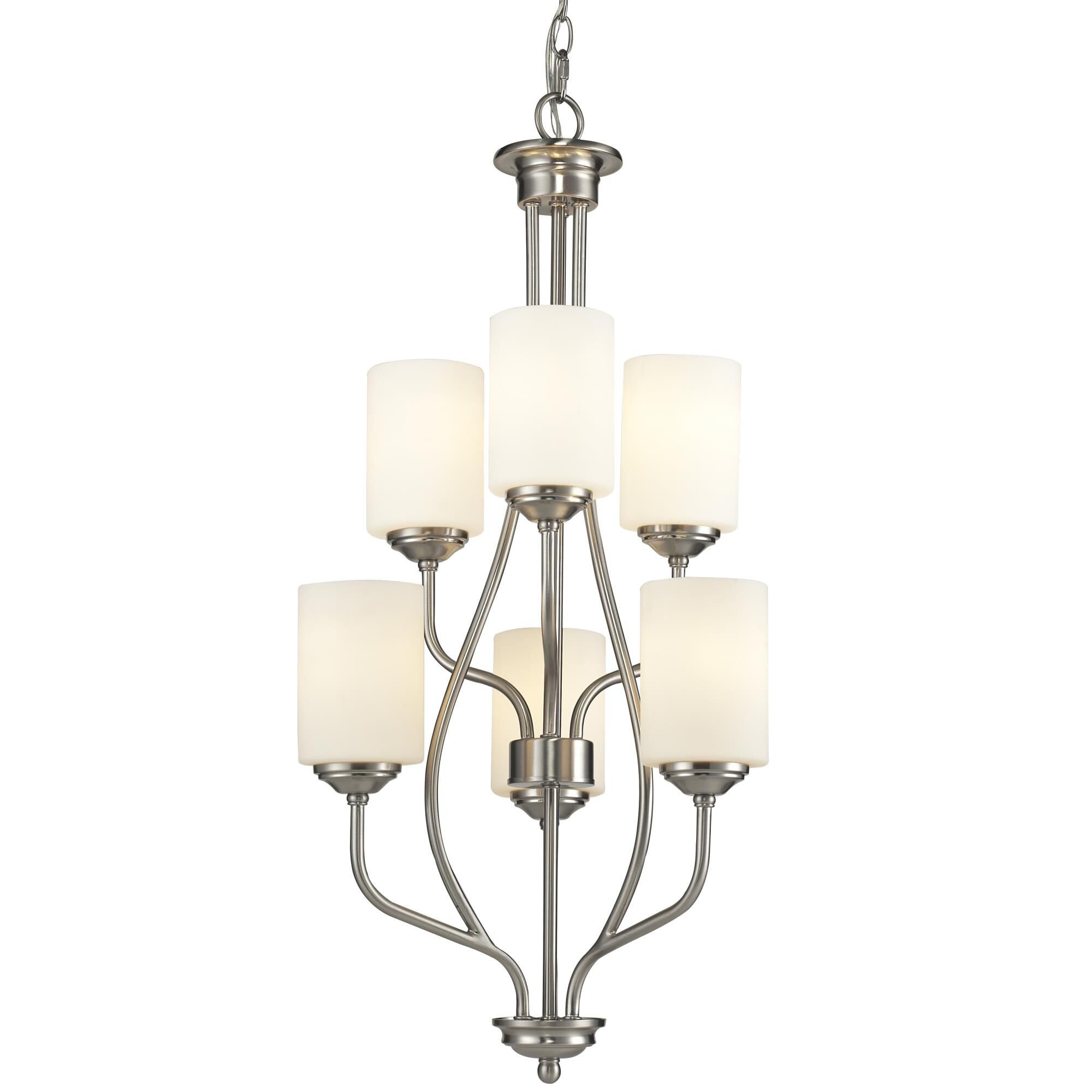 Cardinal 18 Inch 6 Light Mini Chandelier by Z-Lite