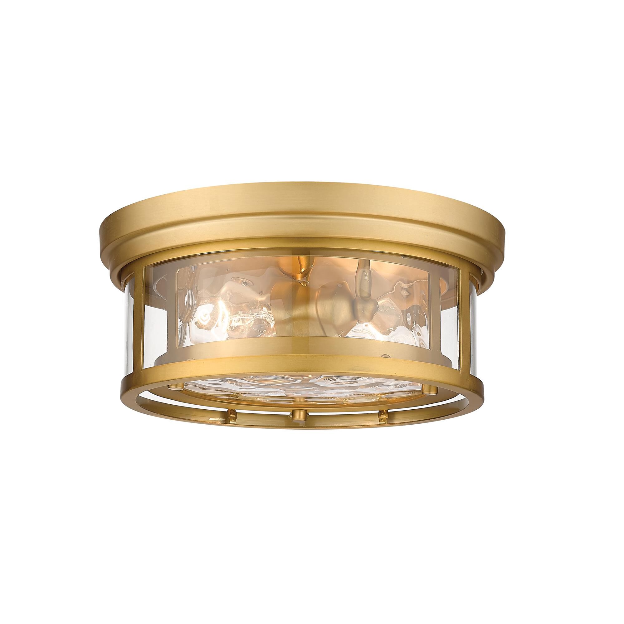 Shown in Olde Brass finish and Glass shade