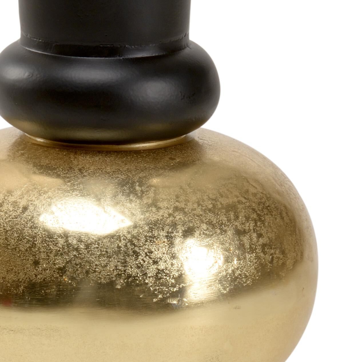 Shown in Black - Gold finish