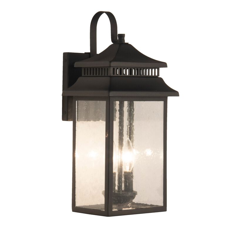 Crossbend 18 Inch Tall 2 Light Outdoor Wall Light by Craftmade