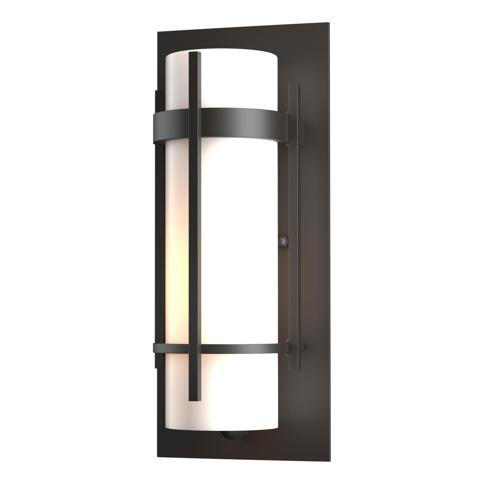 Hubbardton Forge Banded 15 Inch Tall Outdoor Wall Light