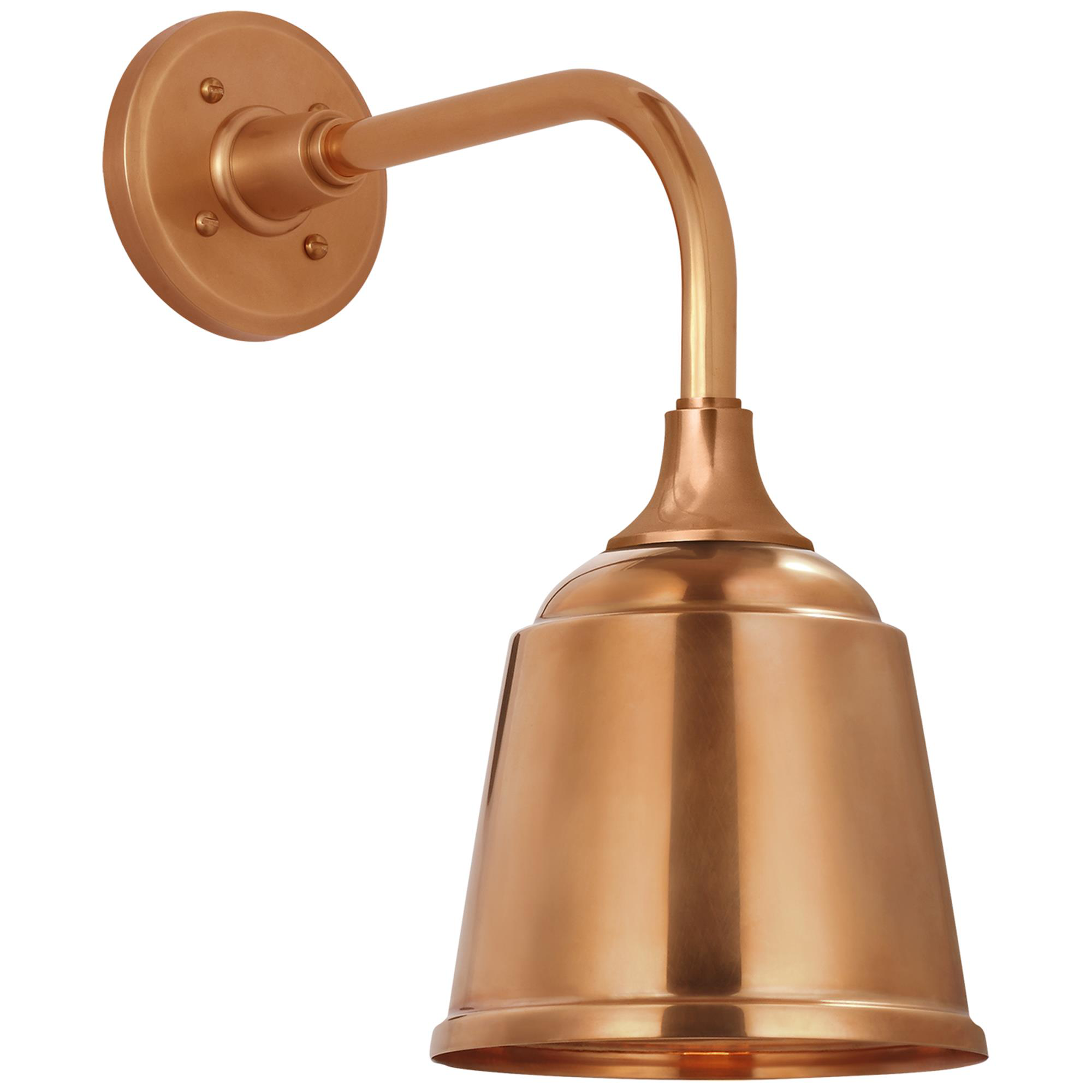 Shown in Soft Copper finish and Soft Copper Rockhouse shade