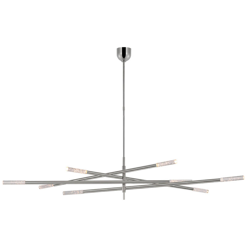 Visual Comfort Signature Collection Kelly Wearstler Rousseau 80 Inch LED Chandelier