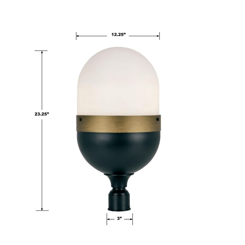 Brian Patrick Flynn Capsule 23 Inch Outdoor Post Lamp by Crystorama