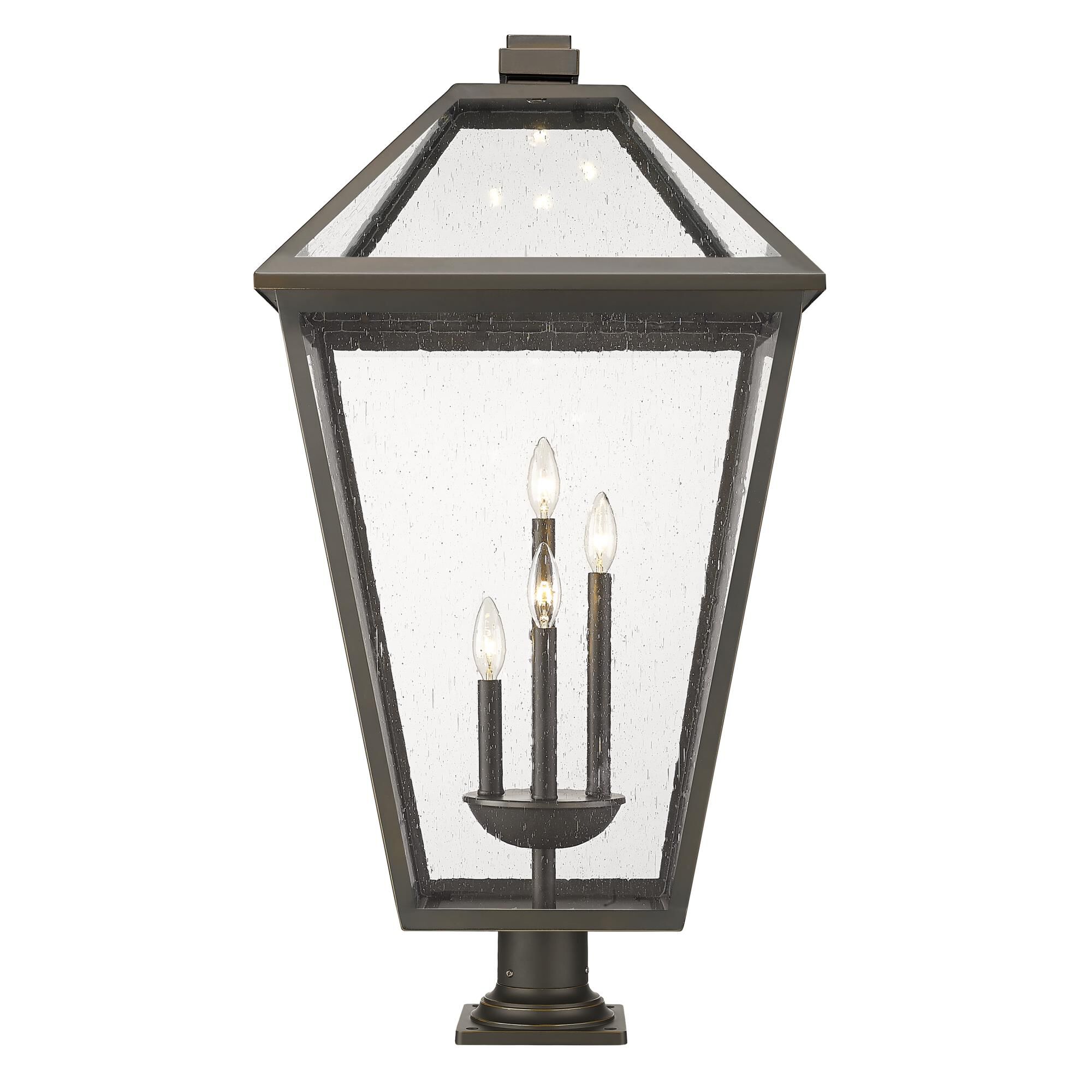 Talbot 36 Inch Tall 4 Light Outdoor Pier Lamp by Z-Lite