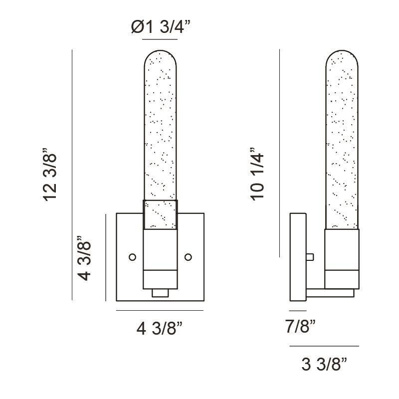 Shown in Aged Gold Brass finish