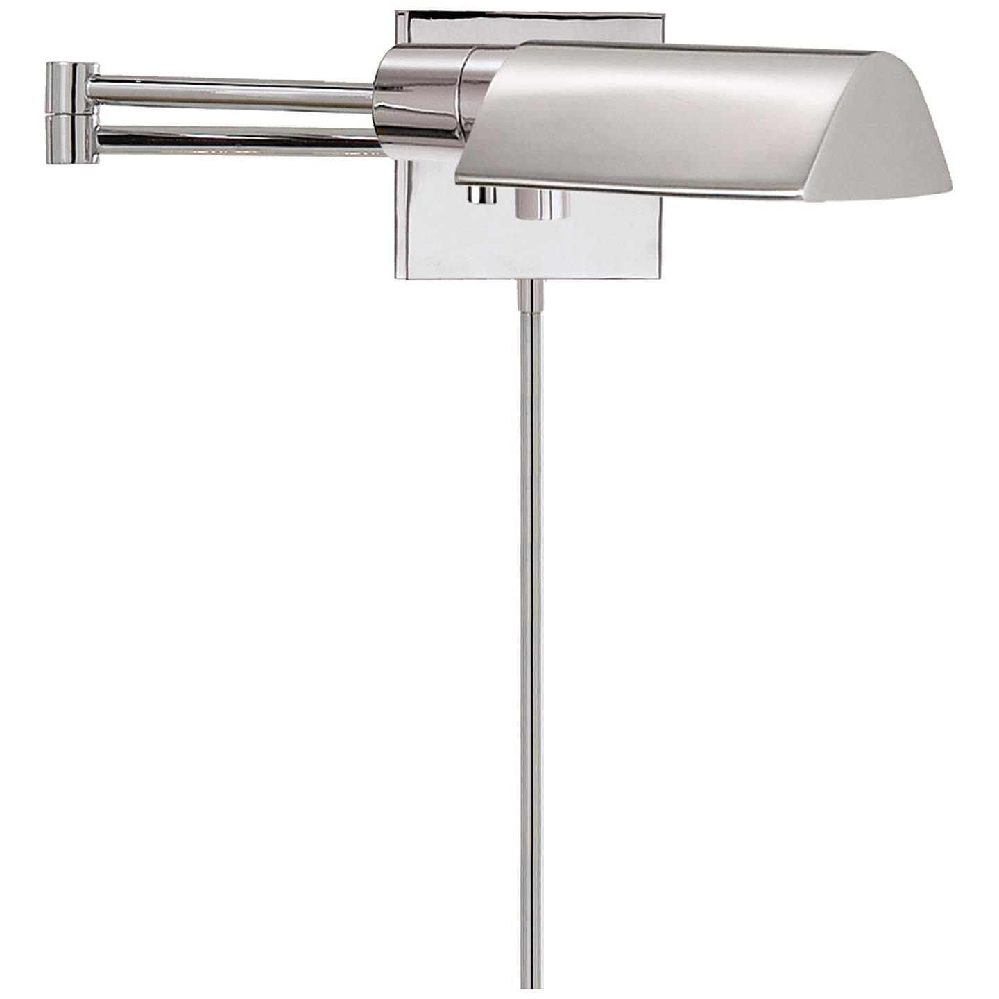 Shown in Polished Nickel finish and No Glass  glass and NO Shade  shade