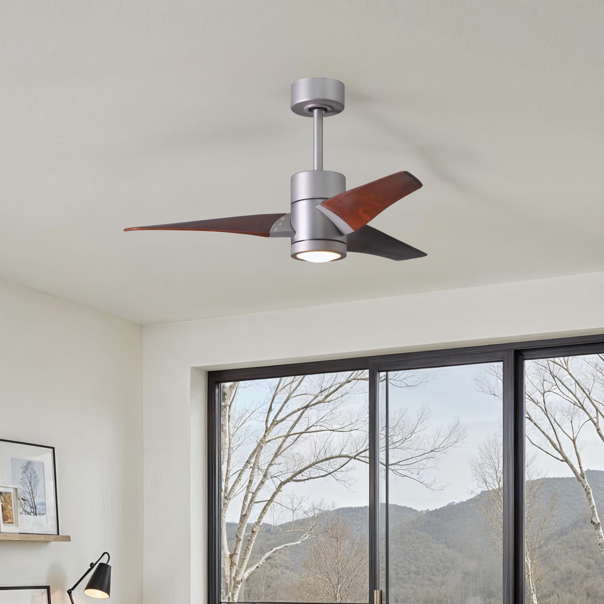 Super Janet 42 Inch Ceiling Fan with Light Kit by Matthews Fan Company