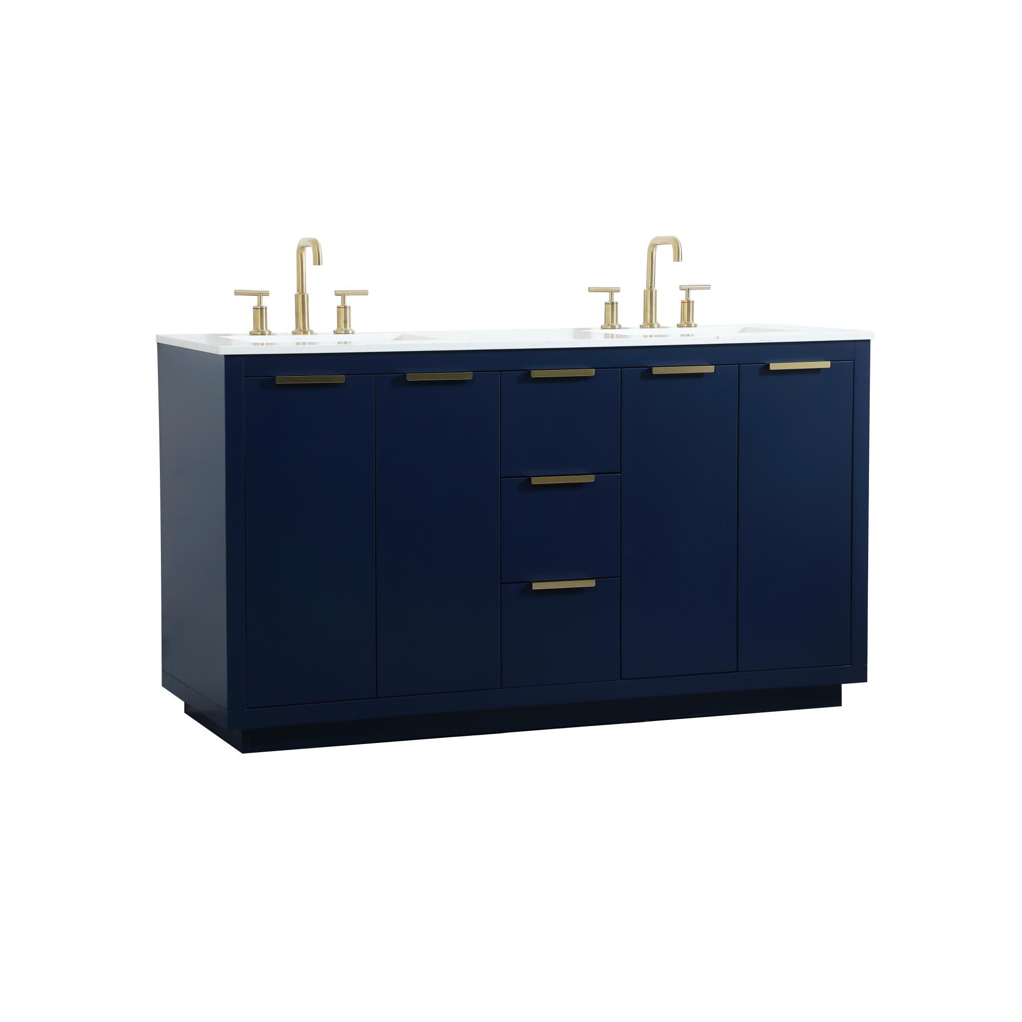 Shown in Blue finish
