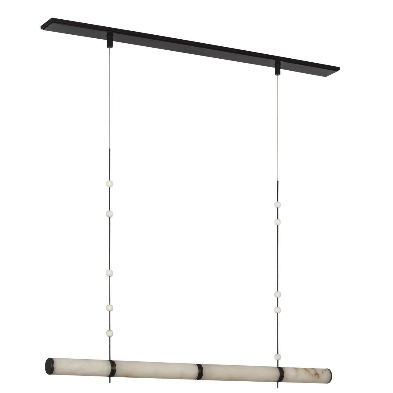 Anne-Marie Barton Marcell 56 Inch Linear Suspension Light by Visual Comfort Signature Collection