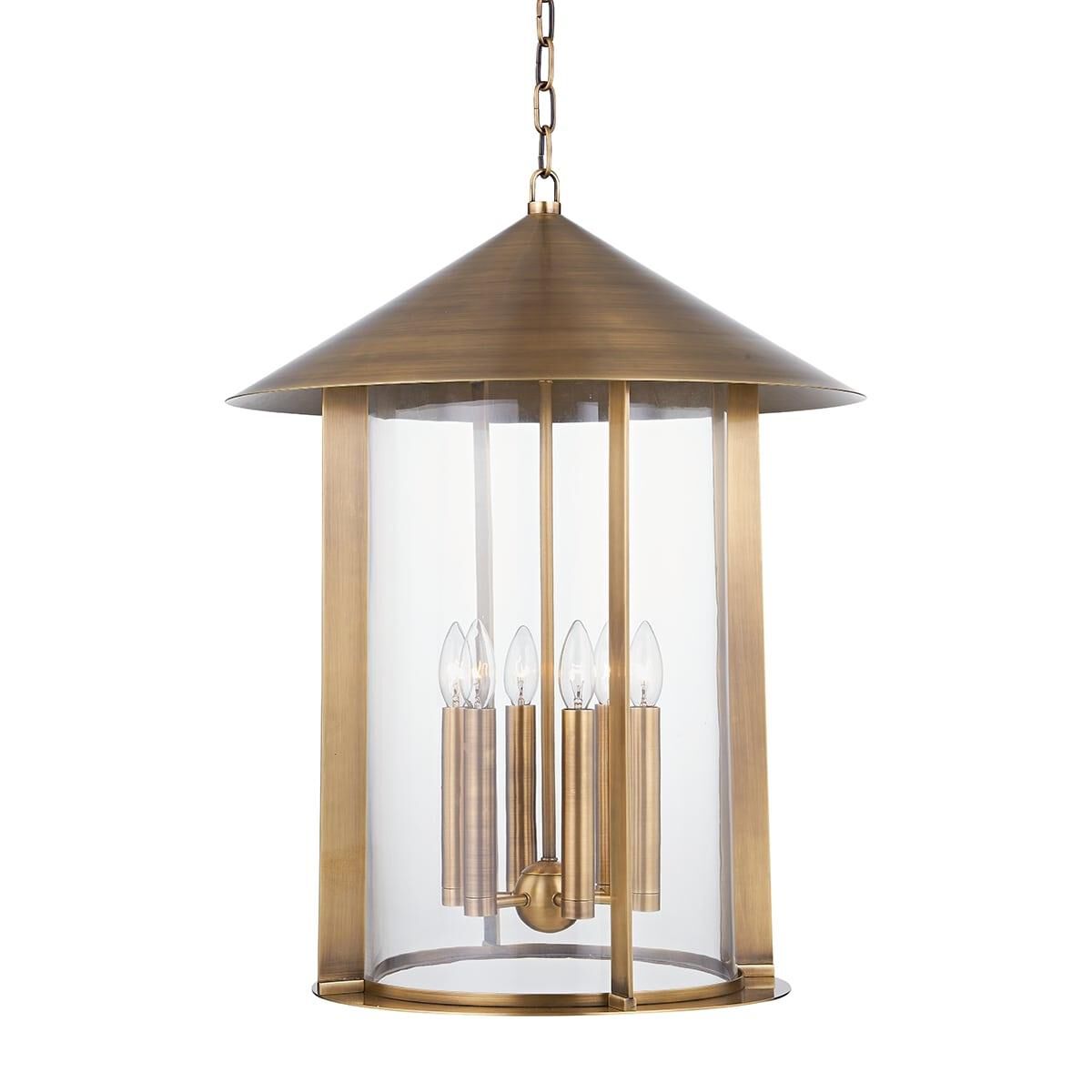 Long Beach 22 Inch Outdoor Hanging Lantern,