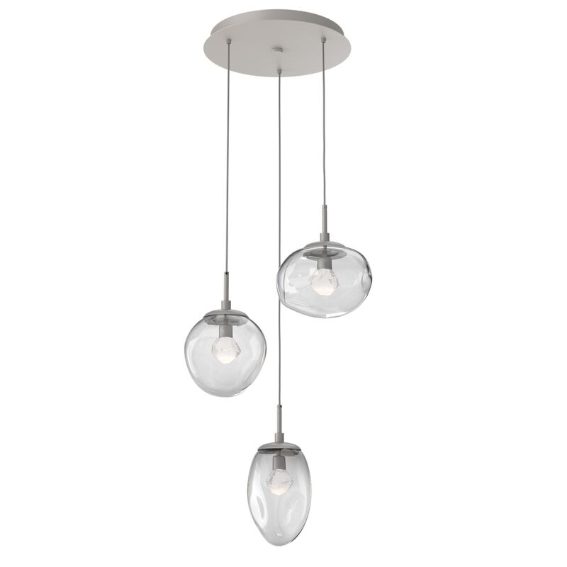 Cosmos 22 Inch 3 Light Multi Light Pendant by Hammerton Studio