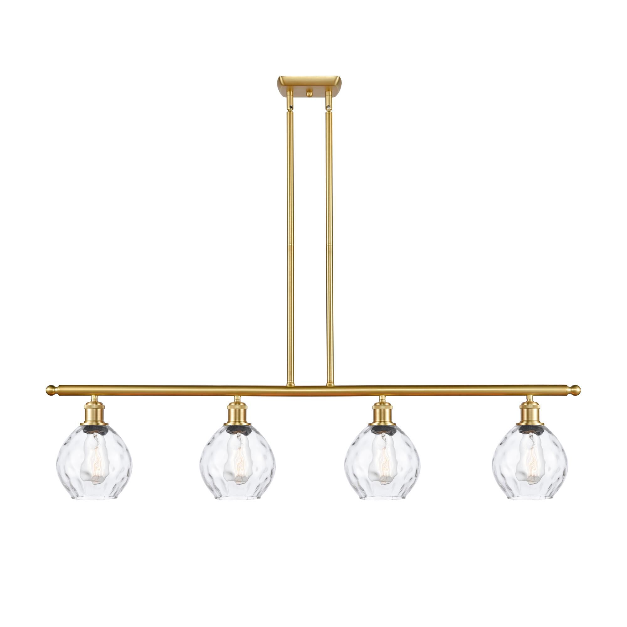 Bruno Marashlian Small Waverly 48 Inch 4 Light Linear Suspension Light by Innovations Lighting