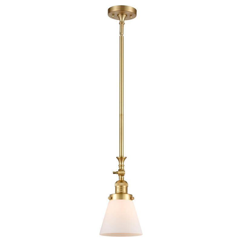 Bruno Marashlian Small Cone 6 Inch Mini Pendant by Innovations Lighting