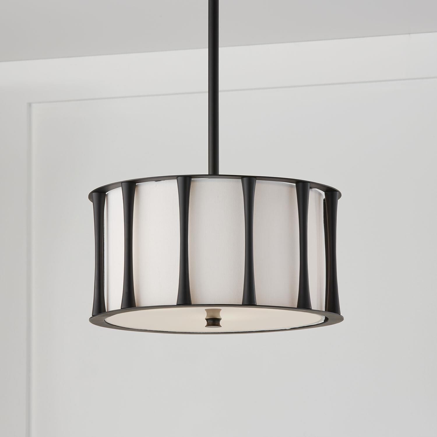 Bodie 15 Inch 3 Light Semi Flush Mount by Capital Lighting Fixture Company