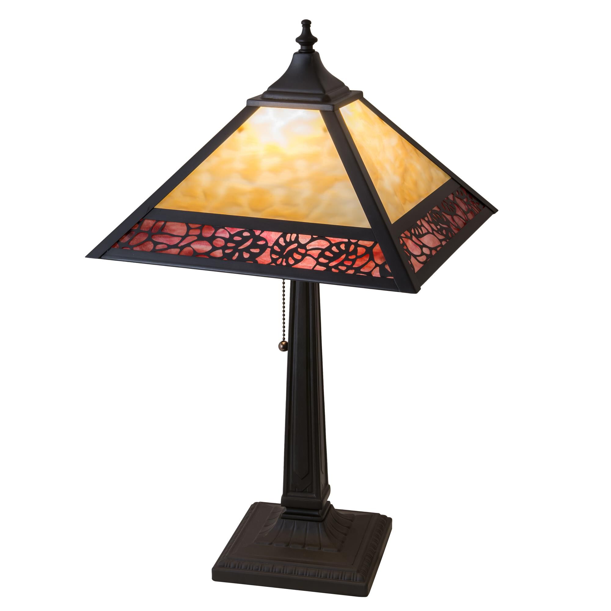 Lotus Leaf 22 Inch Table Lamp by Meyda Lighting