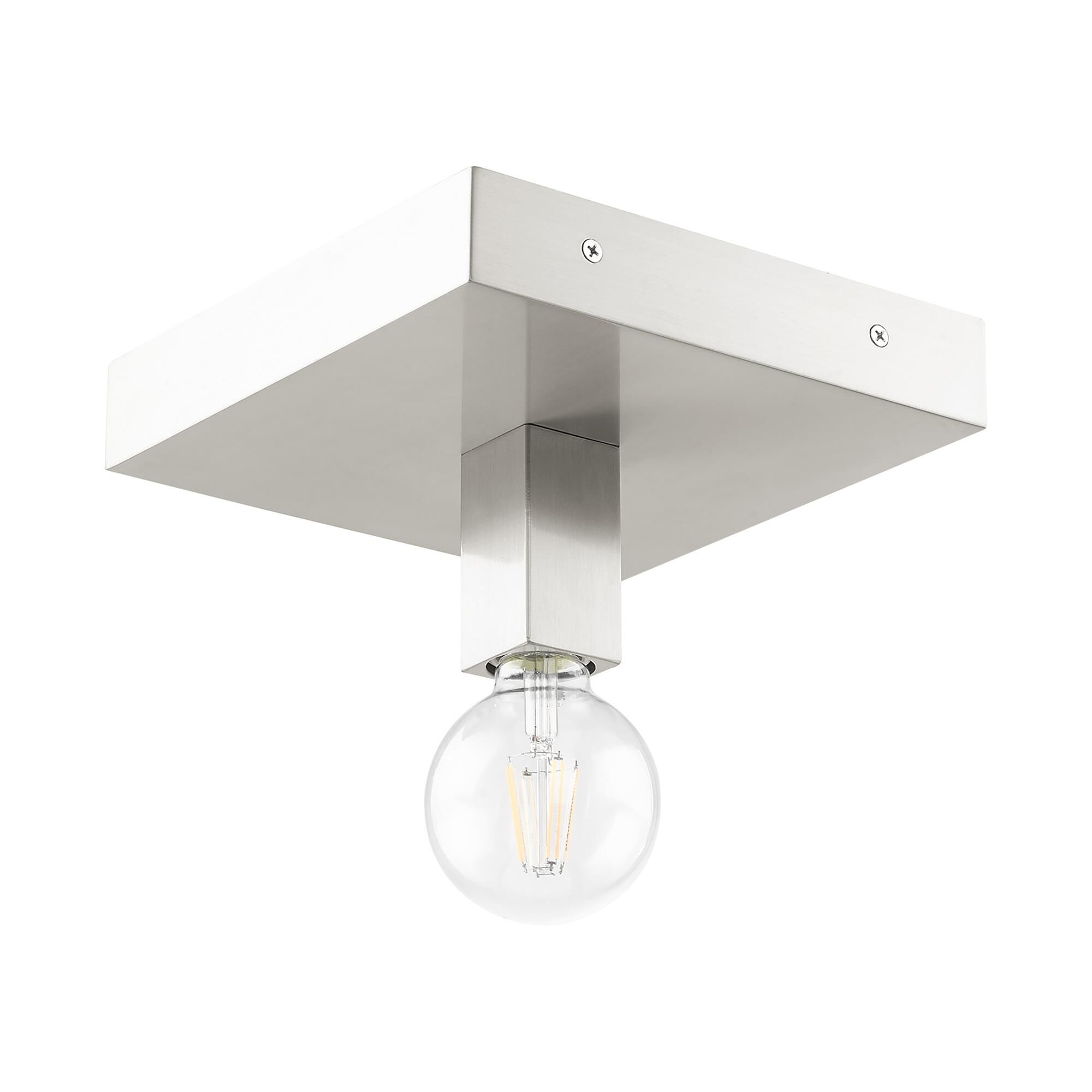 Solna 8 Inch 1 Light Flush Mount by Livex Lighting