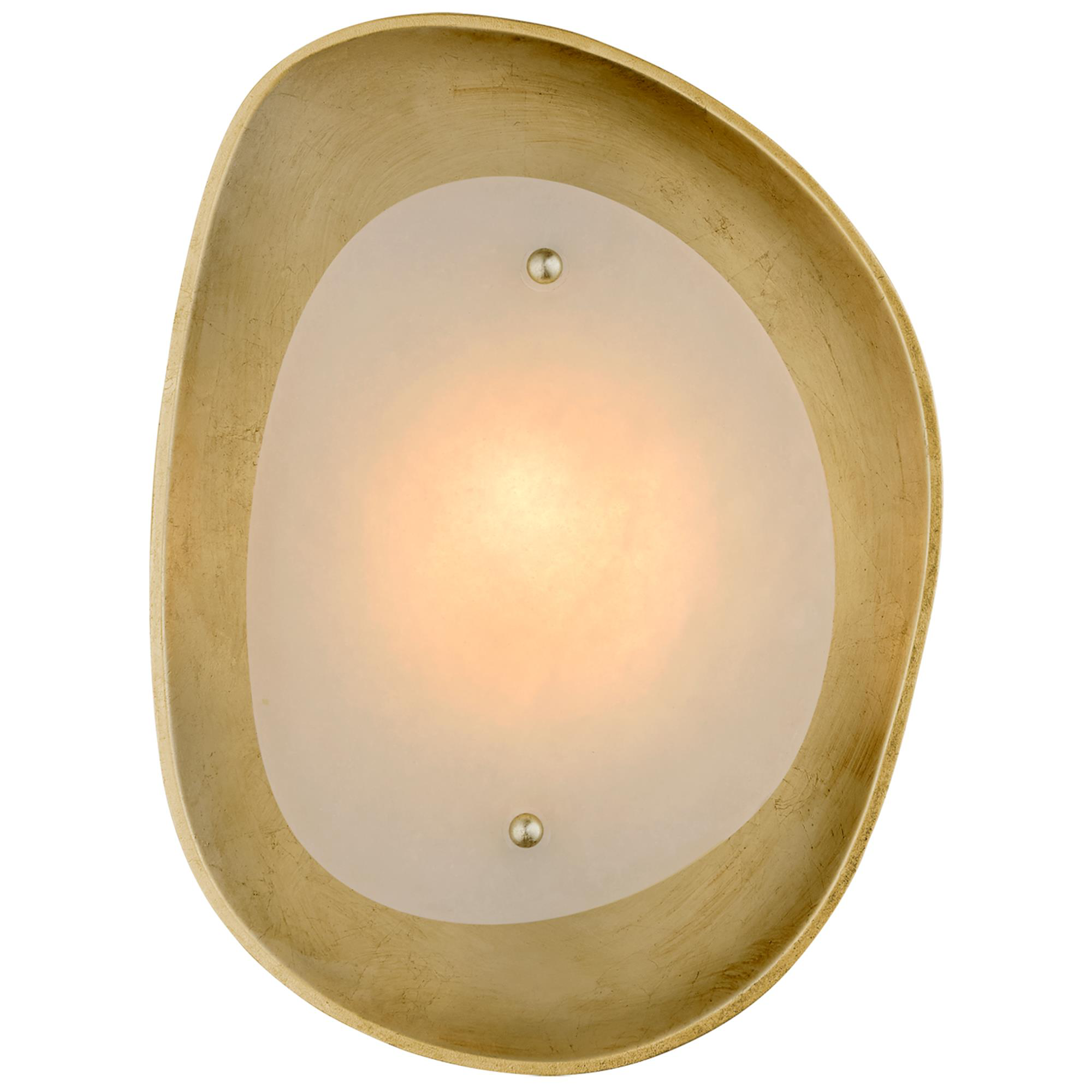 Shown in Gild finish and Alabaster shade