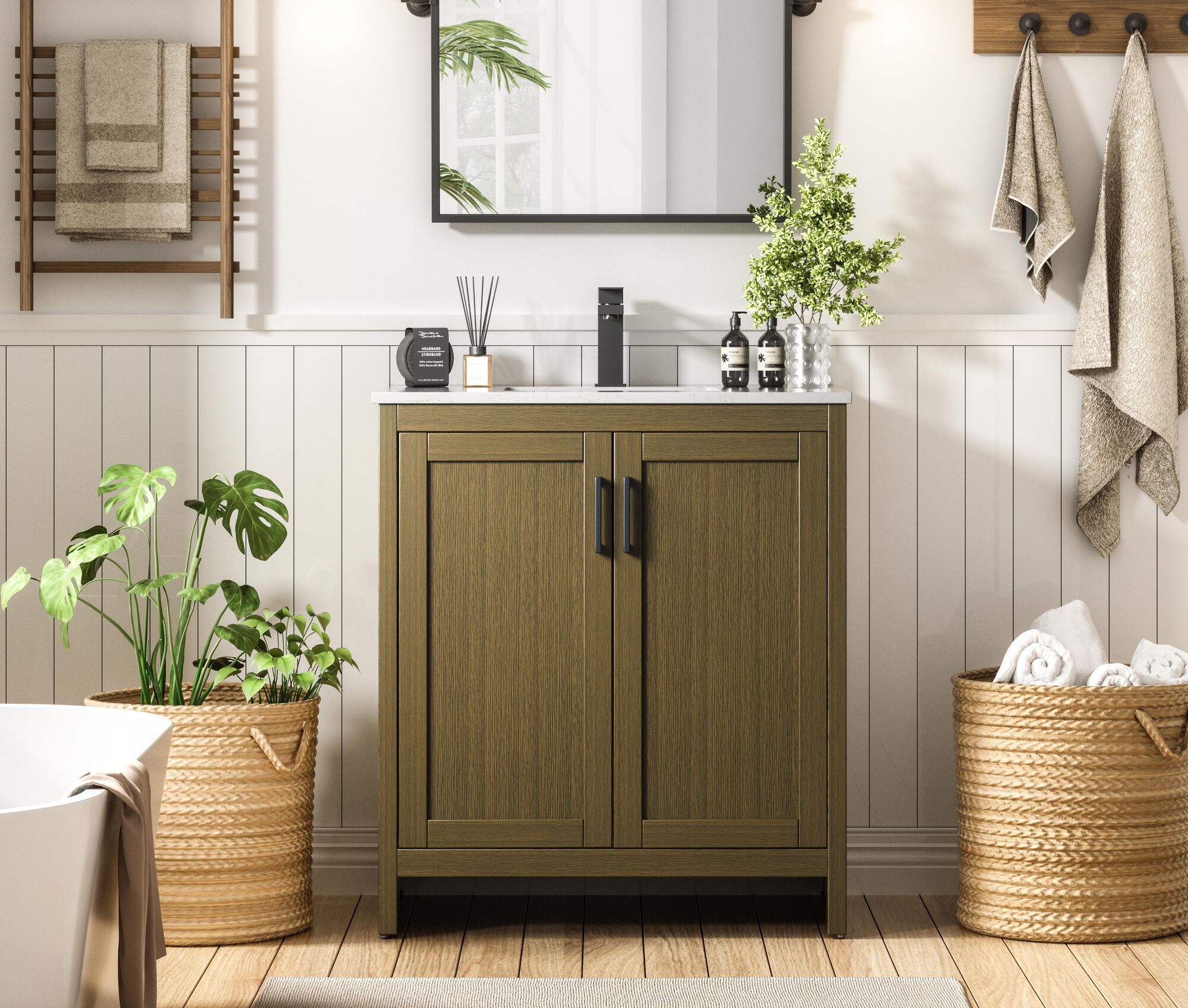 Finnley 19 Inch Bath Vanity Cabinet,