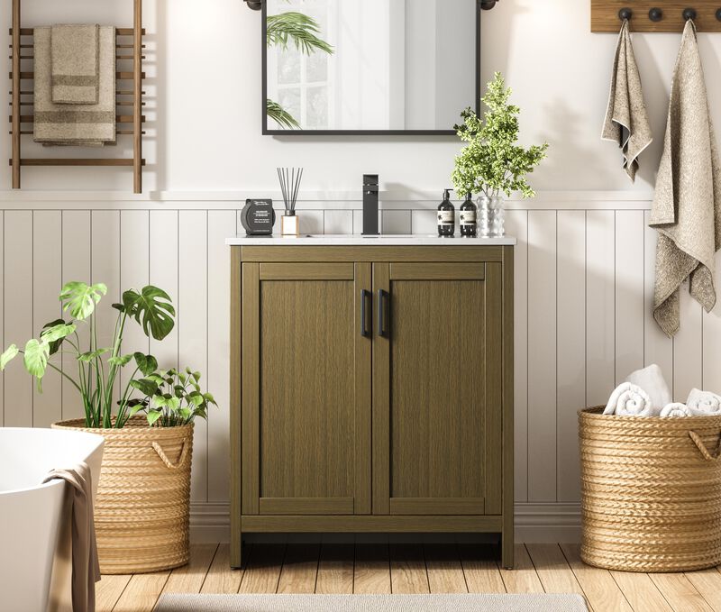Finnley 19 Inch Bath Vanity Cabinet by Elegant Decor
