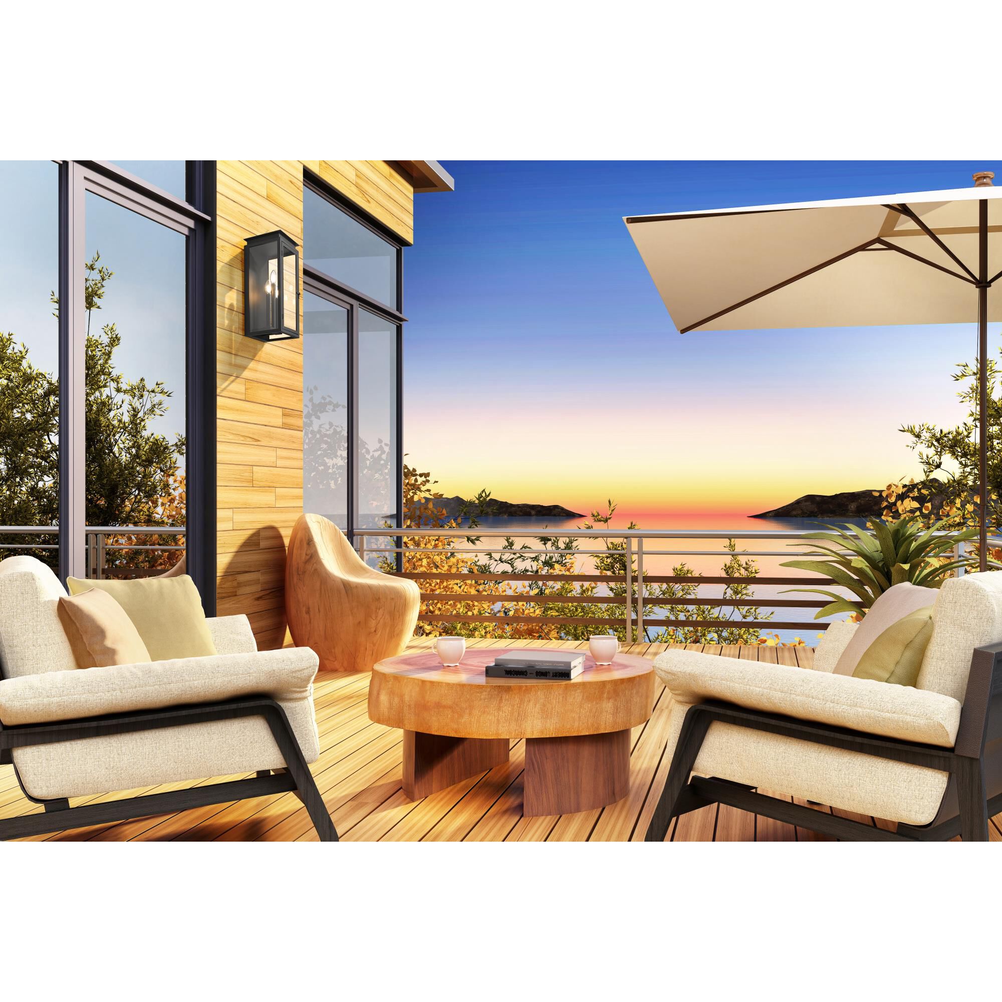 Nova 9 Inch Outdoor Wall Light by Z Lite