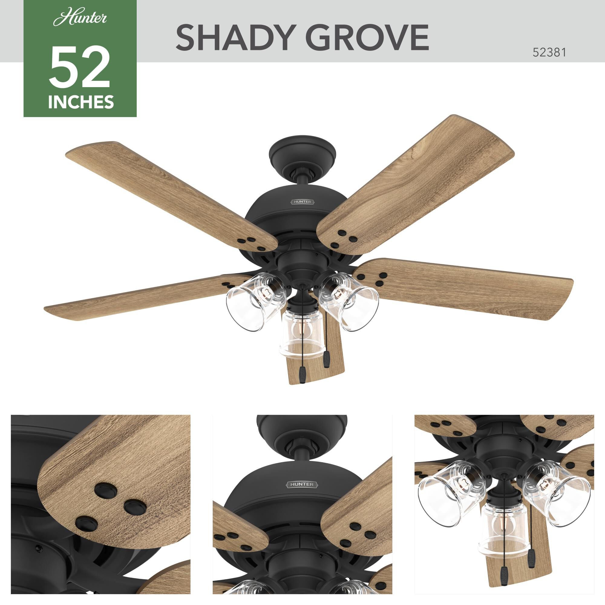 Shady Grove Ceiling Fan by Hunter Fan