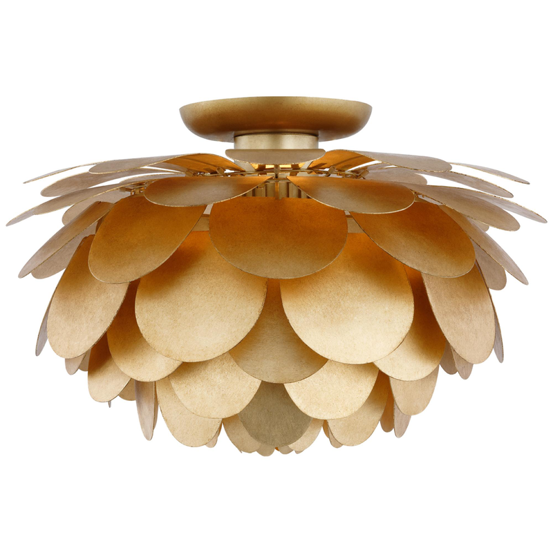 Chapman & Myers Cynara 17 Inch 1 Light LED Flush Mount by Visual Comfort Signature Collection