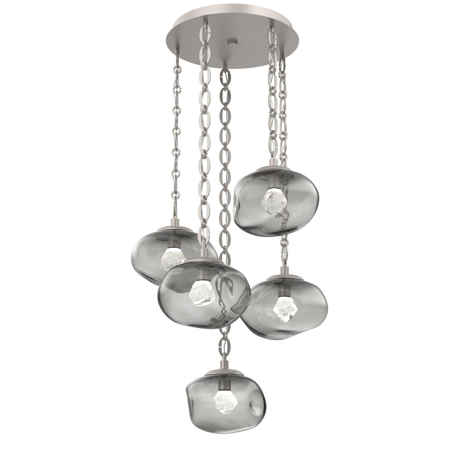 Levi Wilson Nova Led 24 Inch Multi Light Pendant by Hammerton Studio