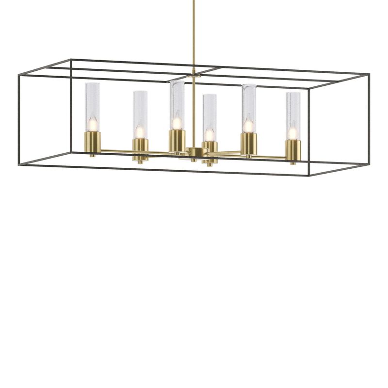 Portico Medium Linear Chandelier by Hubbardton Forge