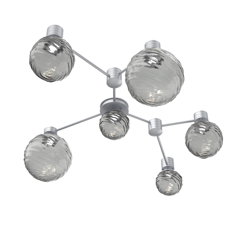 Levi Wilson Gaia 40 Inch Semi Flush Mount by Hammerton Studio