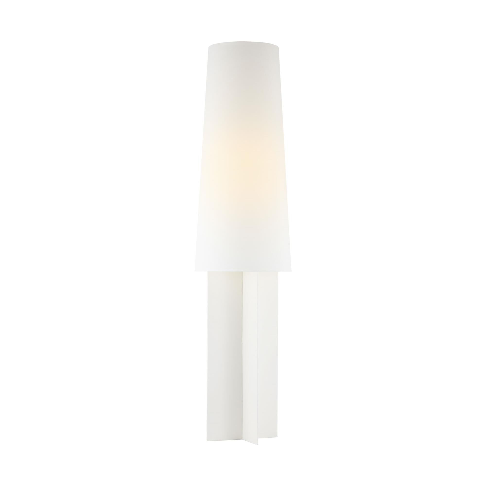 Shown in Soft Linen finish and White Linen shade
