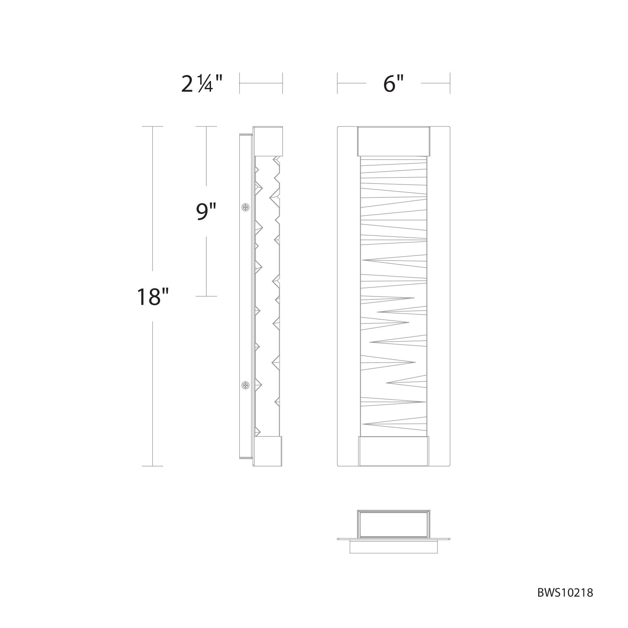 Schonbek Beyond Echelon 18 Inch LED Wall Sconce