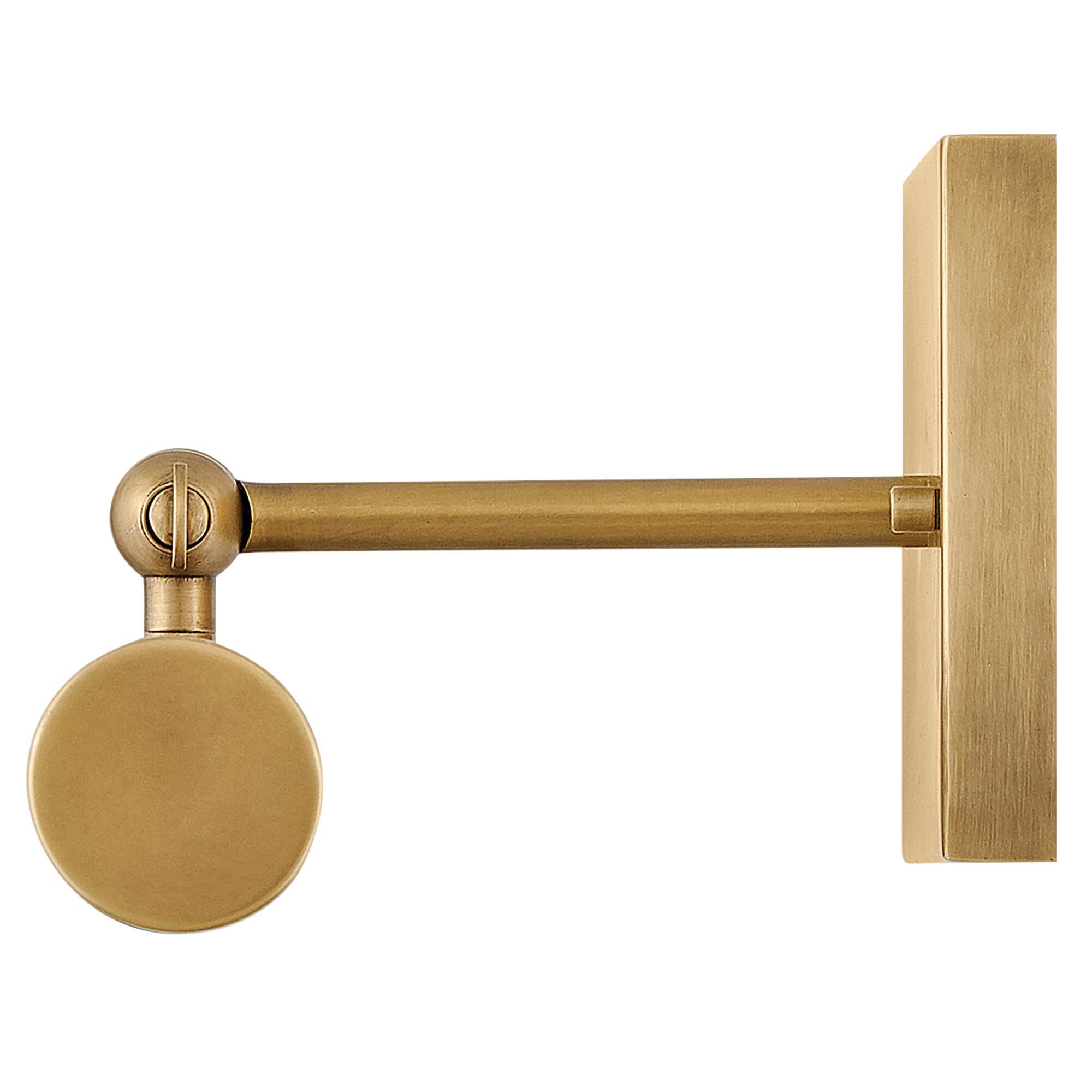 Shown in Heritage Brass finish and Acrylic Lens glass and Gloss White accent