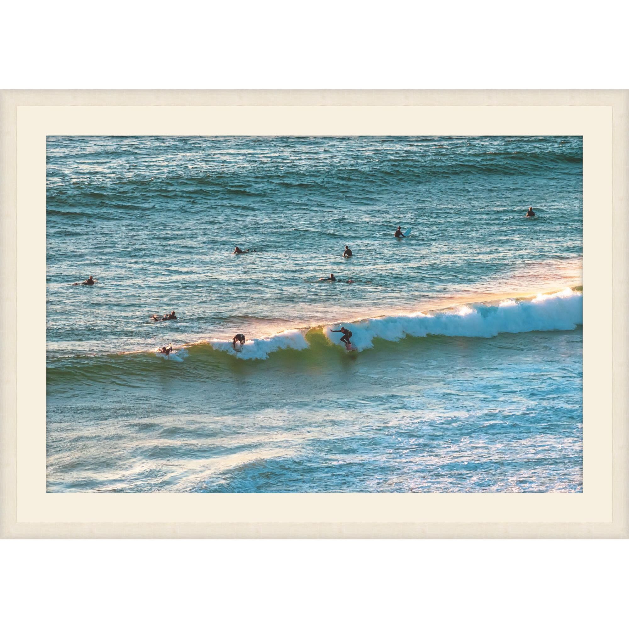 Sagres Portugal Surfer Print by Level57