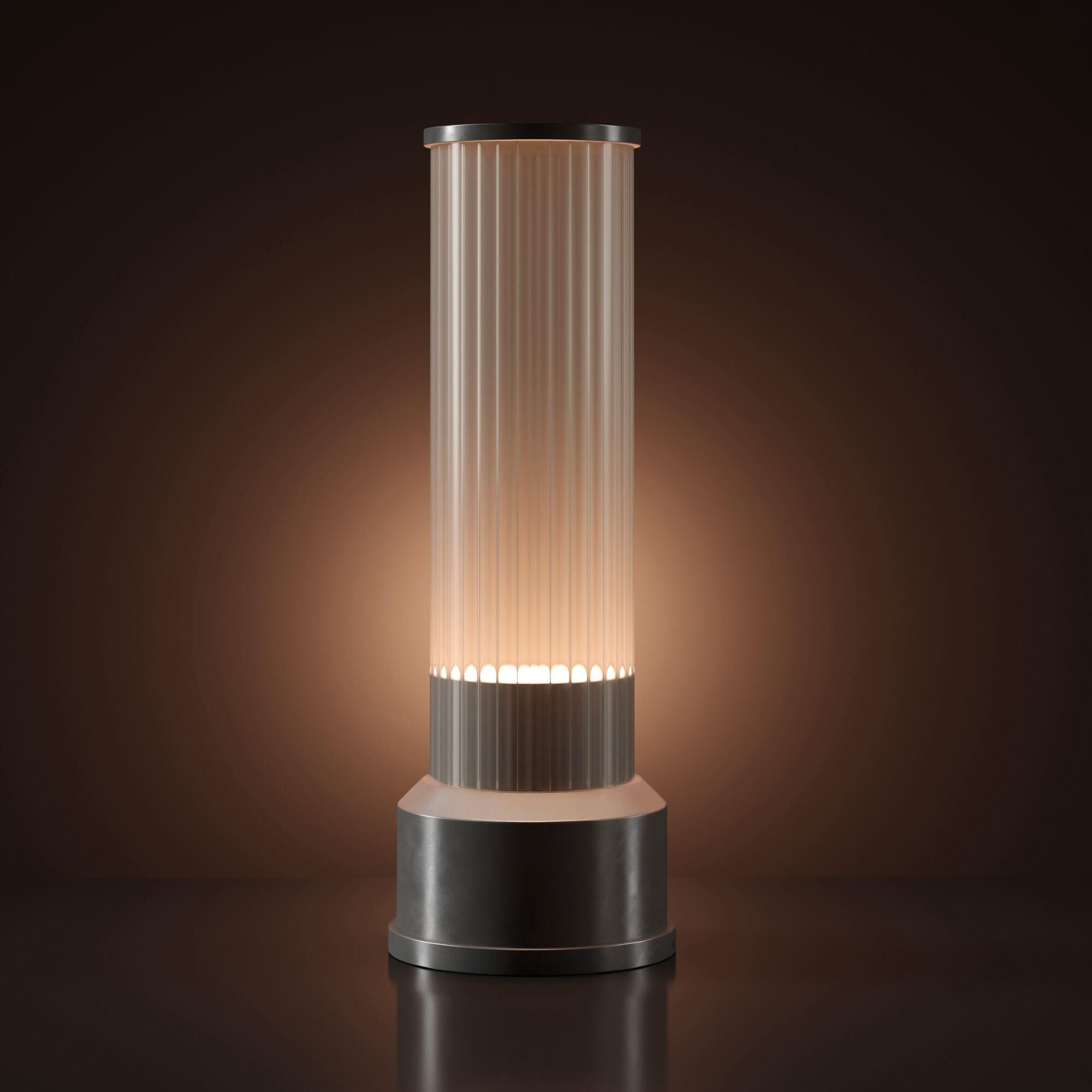 Kibun Candlestick 11 Inch Table Lamp by Bulbrite