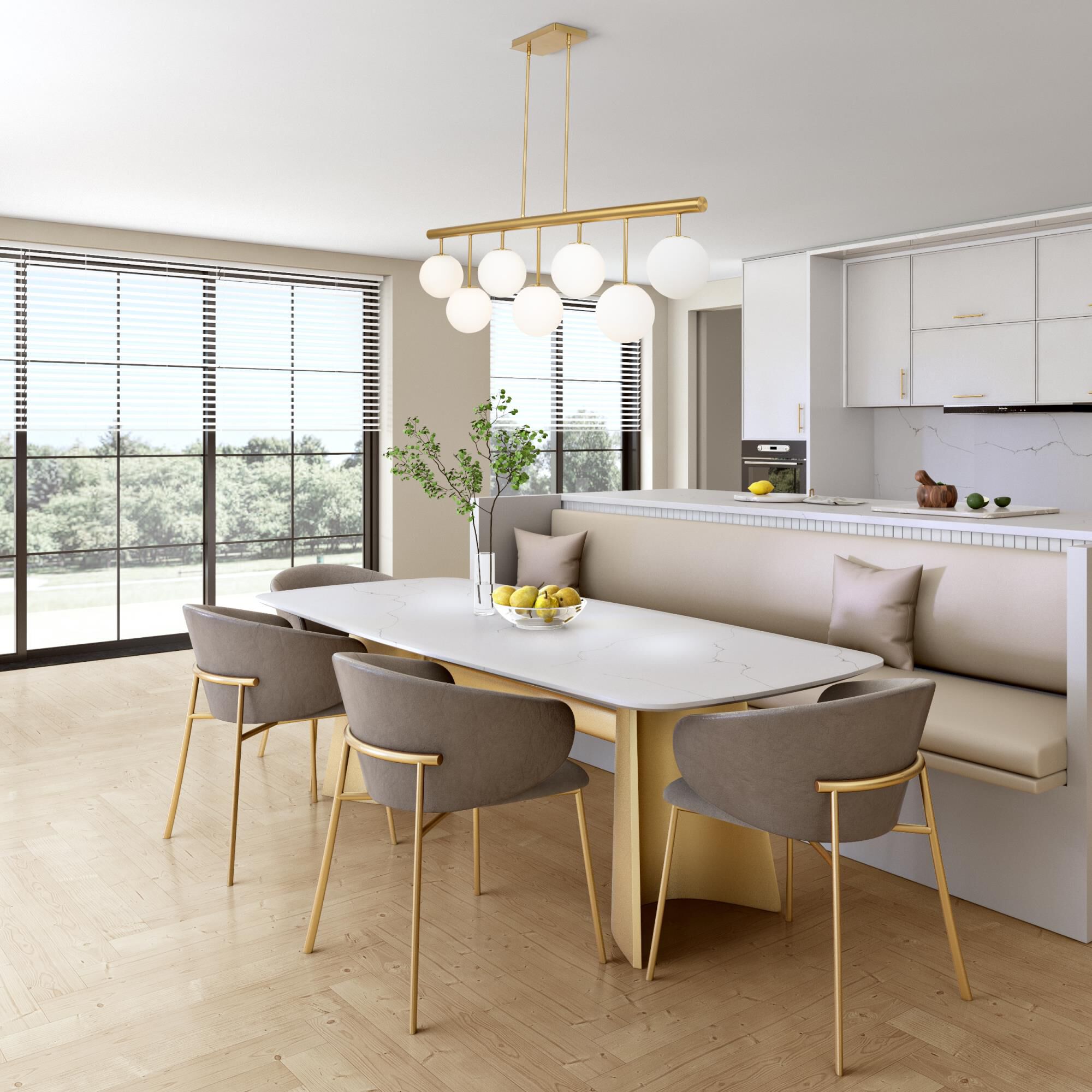 Aurelia 48 Inch Linear Suspension Light by Artcraft