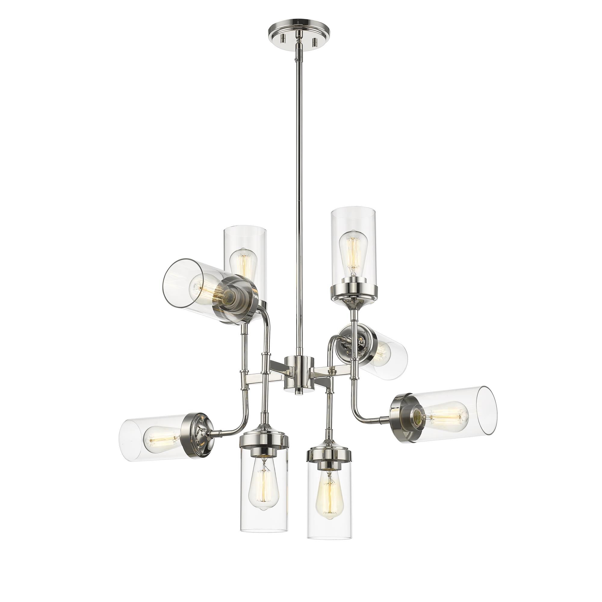 Calliope 32 Inch 8 Light Chandelier by Z-Lite
