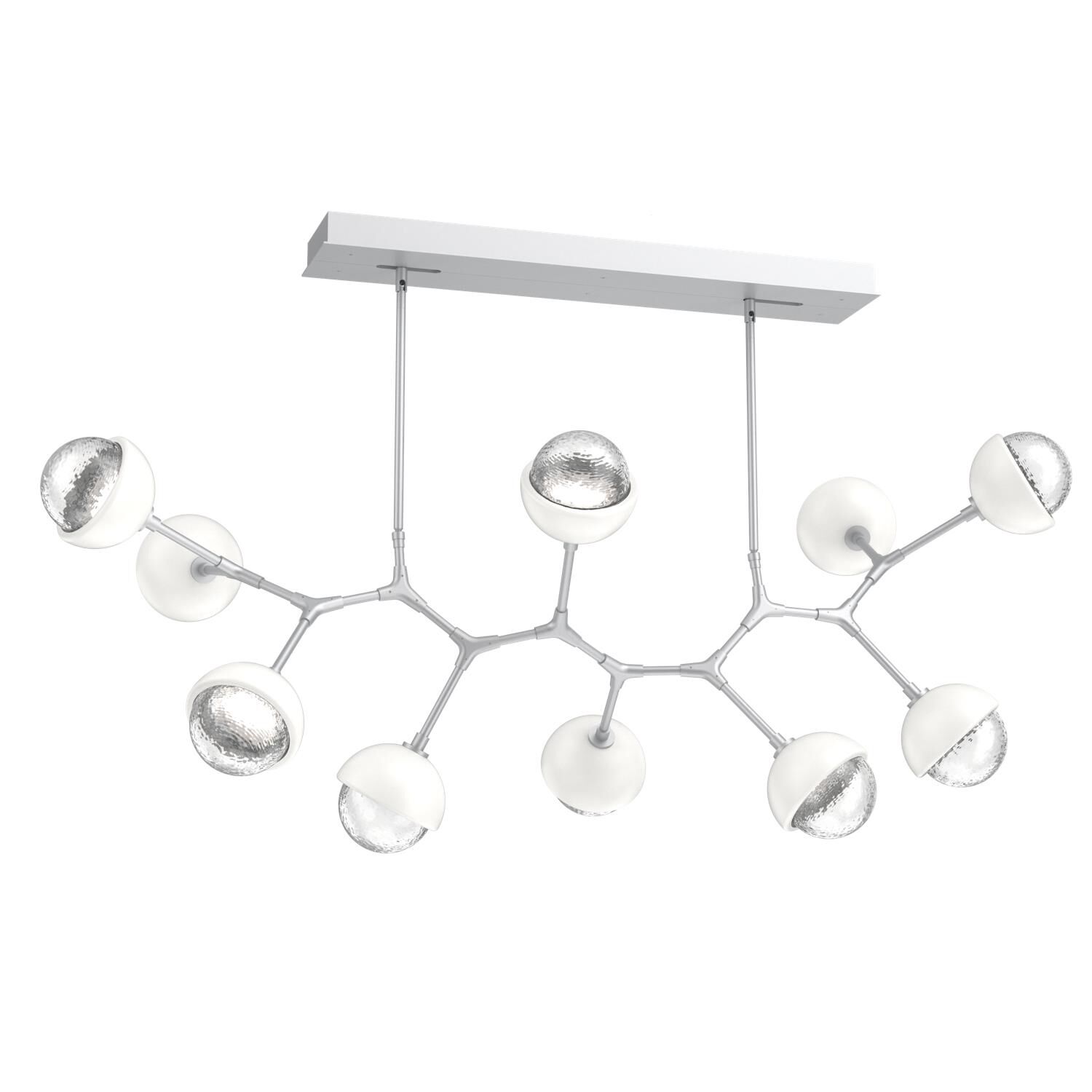 Levi Wilson Cabochon 56 Inch Linear Suspension Light by Hammerton Studio