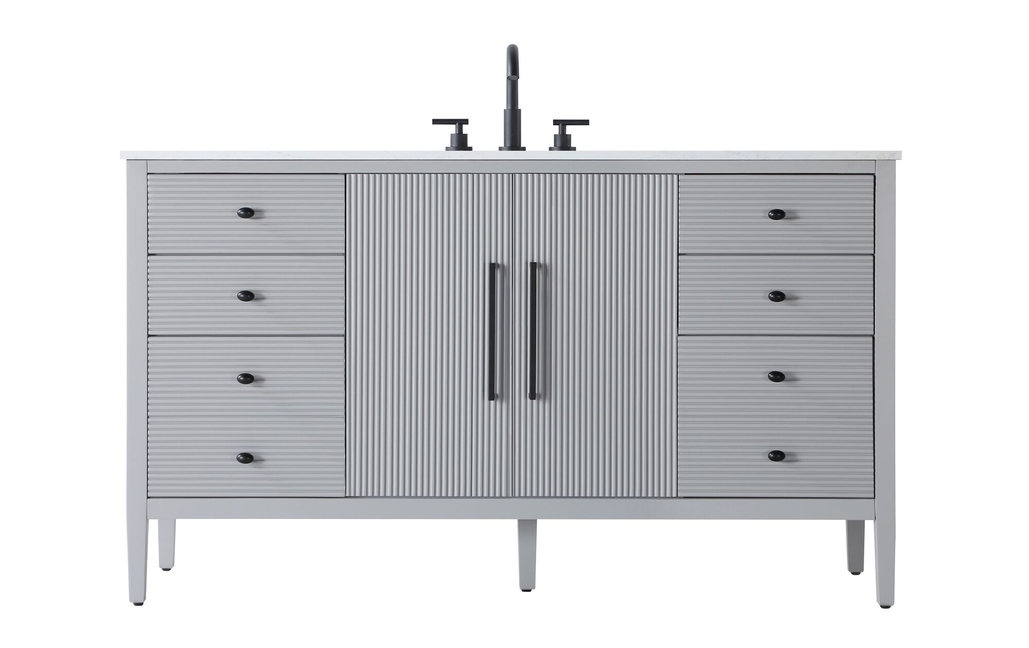 Shown in Grey finish