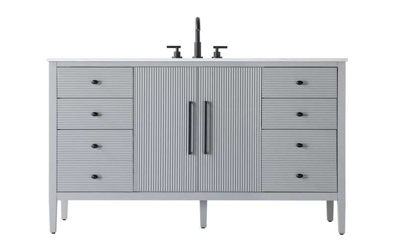 Blakely 60 Inch Bath Vanity by Elegant Dcor