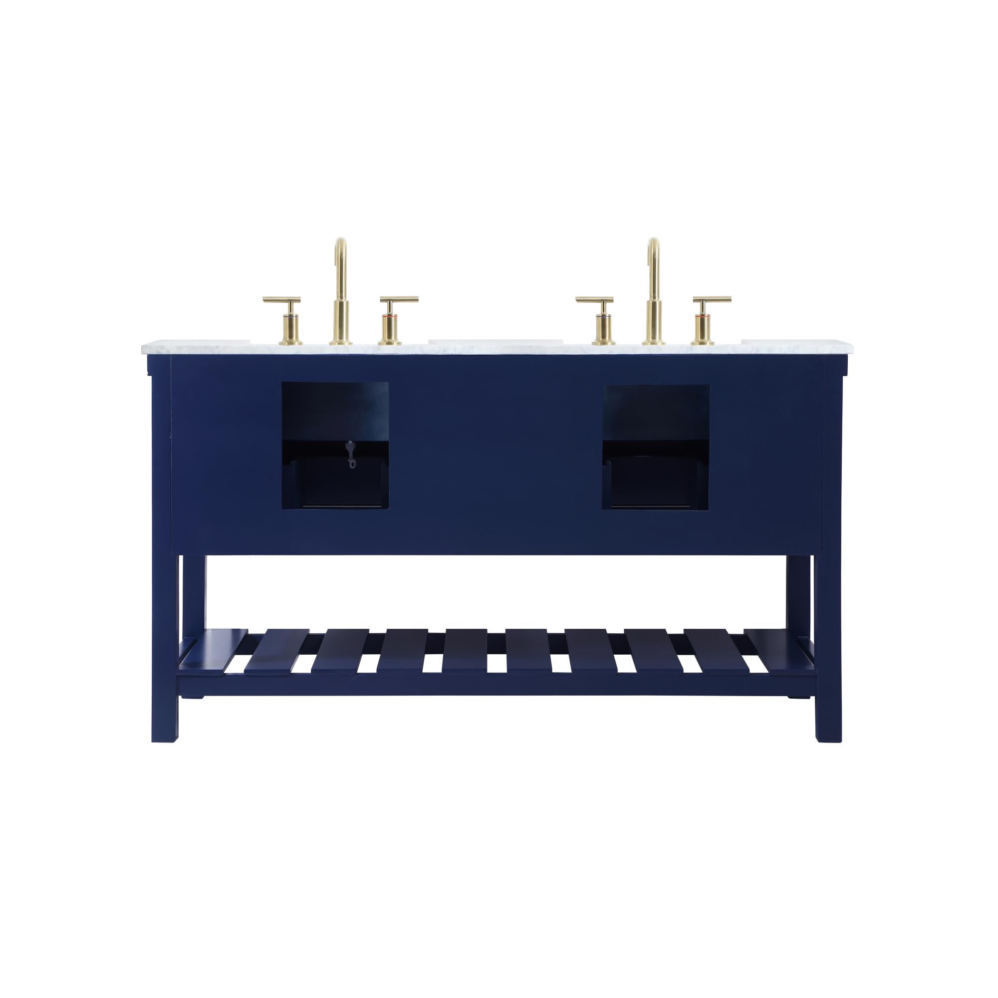 Shown in Blue finish