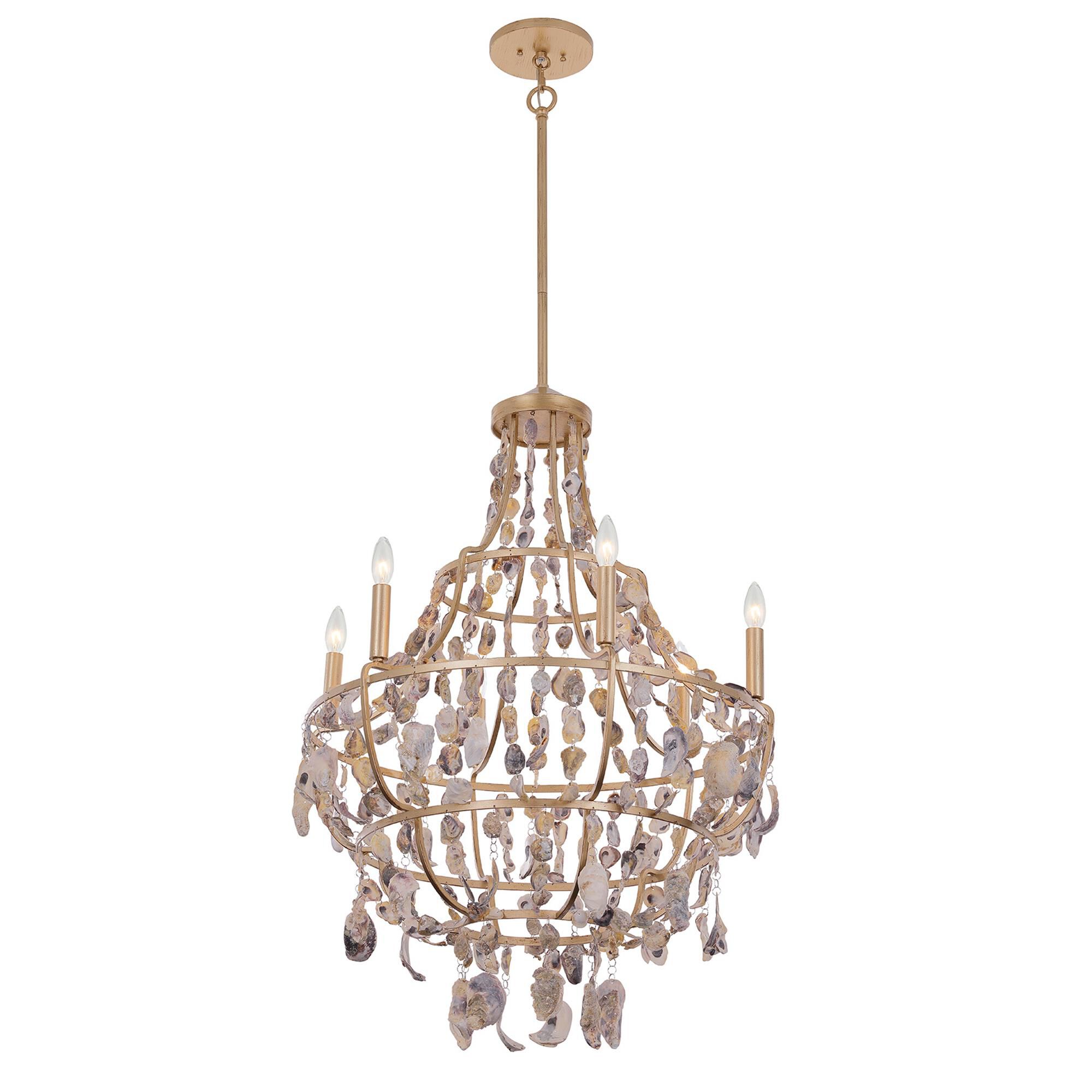 Shown in Chandon finish and Oyster Shell shade