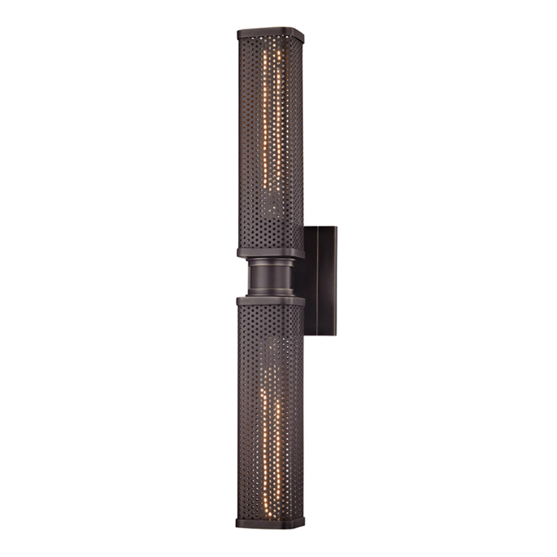 Gibbs Large 2 Light Wall Sconce by Hudson Valley Lighting