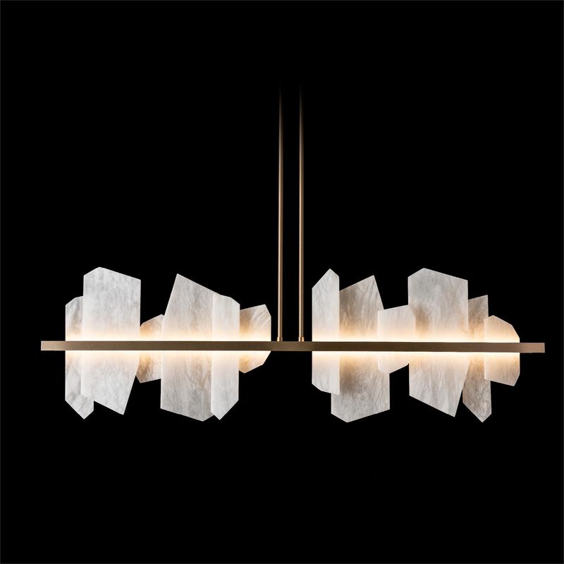 Volterra Medium Linear Chandelier by Hubbardton Forge