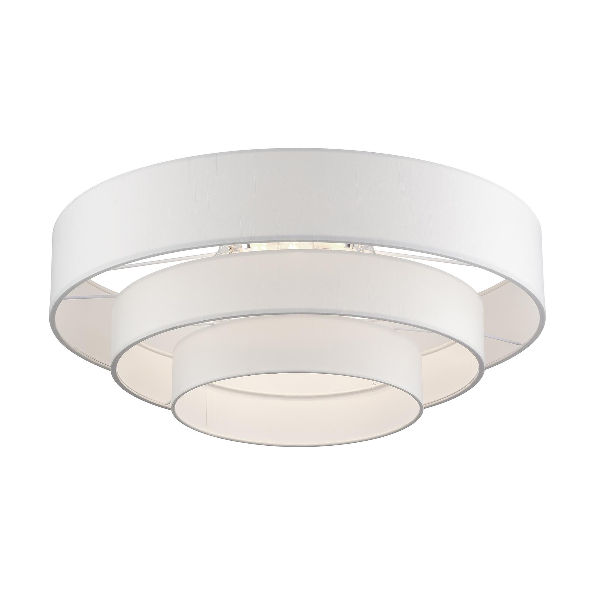 Manorwood 28 Inch Semi Flush Mount by Livex Lighting
