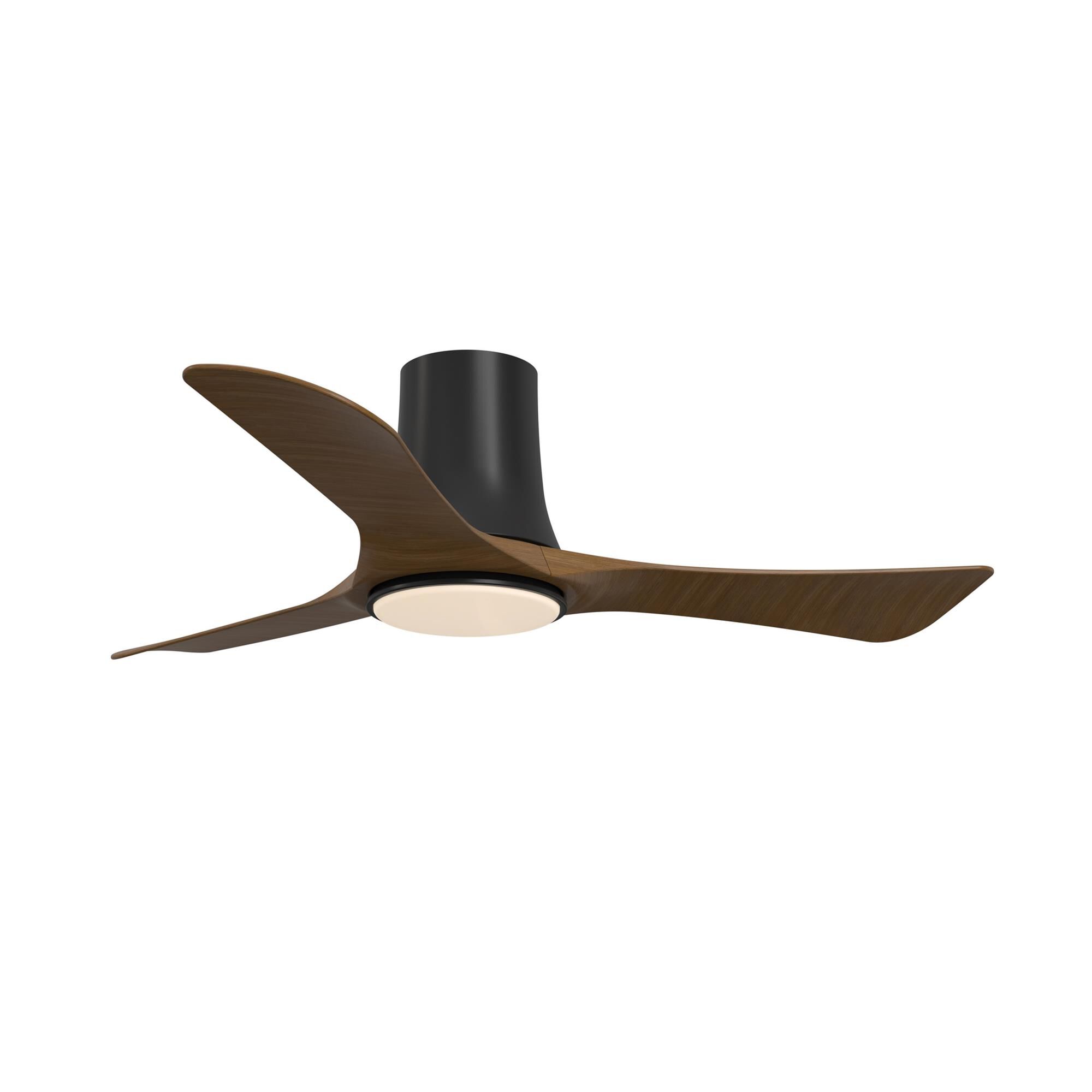 Corke 44 Inch Flush Mount Fan with Light Kit,