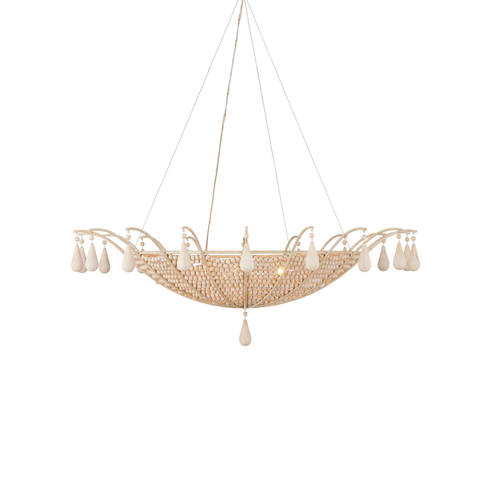 Barry Goralnick Korg 42 Inch Chandelier by Currey and Company