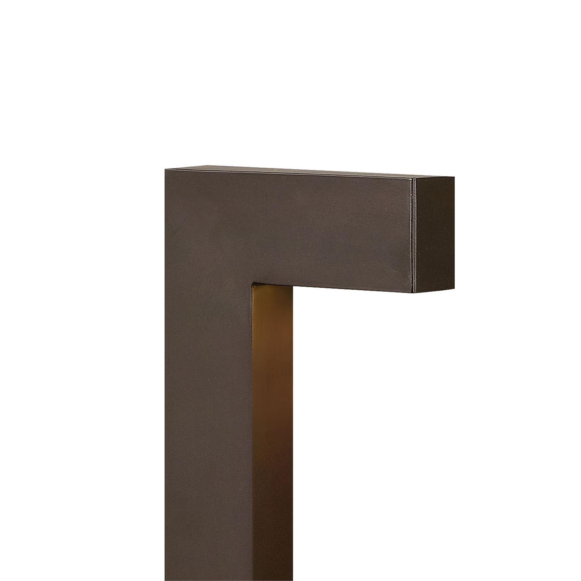 Shown in Bronze finish and Etched Lens glass