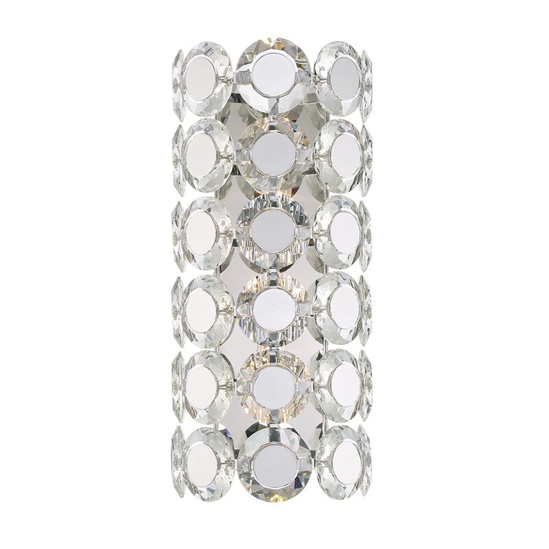 Perrene Medium 2 Light Wall Sconce by Eurofase Lighting