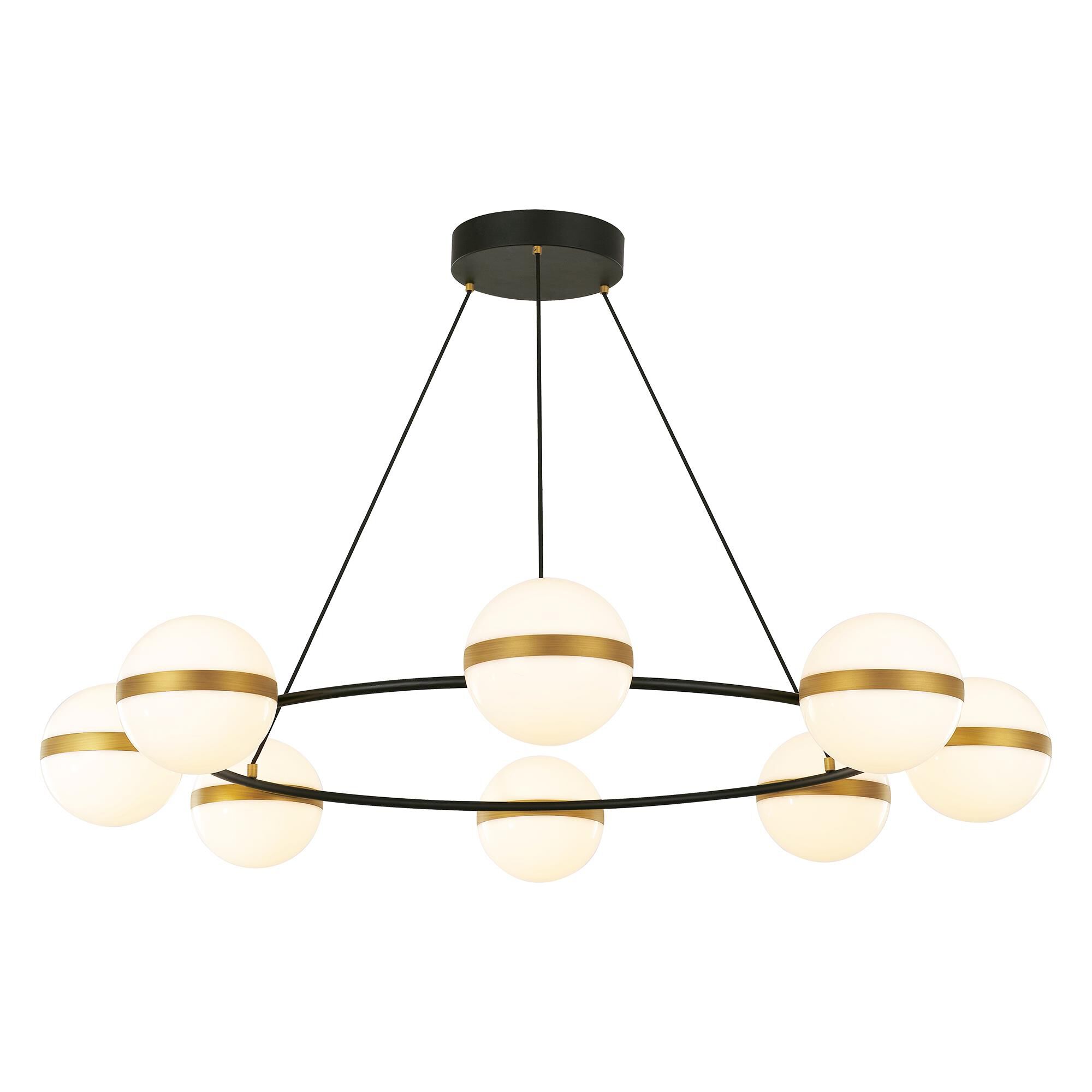 Tagliato 44 Inch Chandelier by Alora Lighting